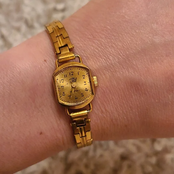 Accessories | Gold Plated Russian Vintage Wrist Watch | Poshmark